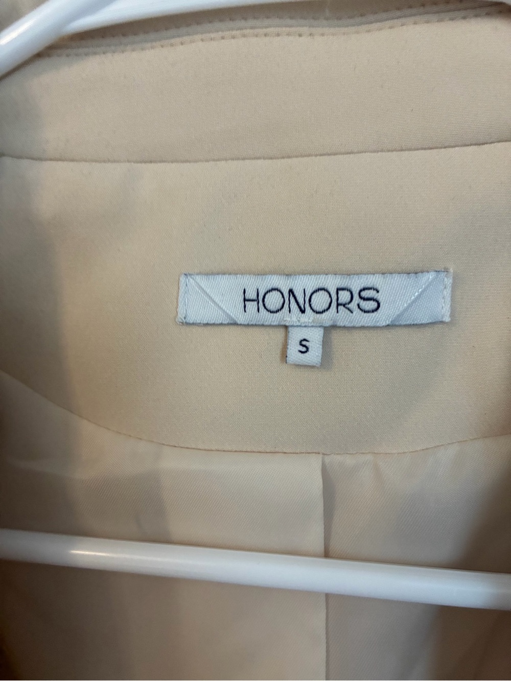 Honors $338 The Honors Blazer in Sand Size Small - Picture 8 of 10